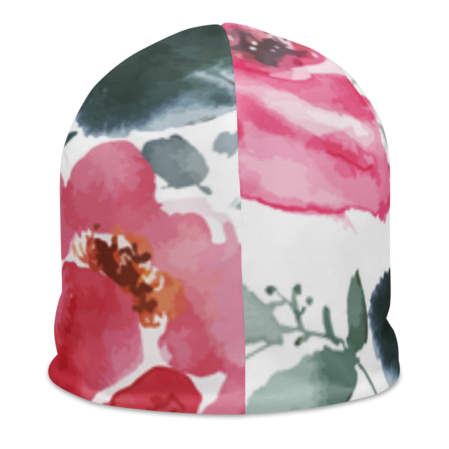 All-Over Print Beanie- OTS Roses - offthespeed