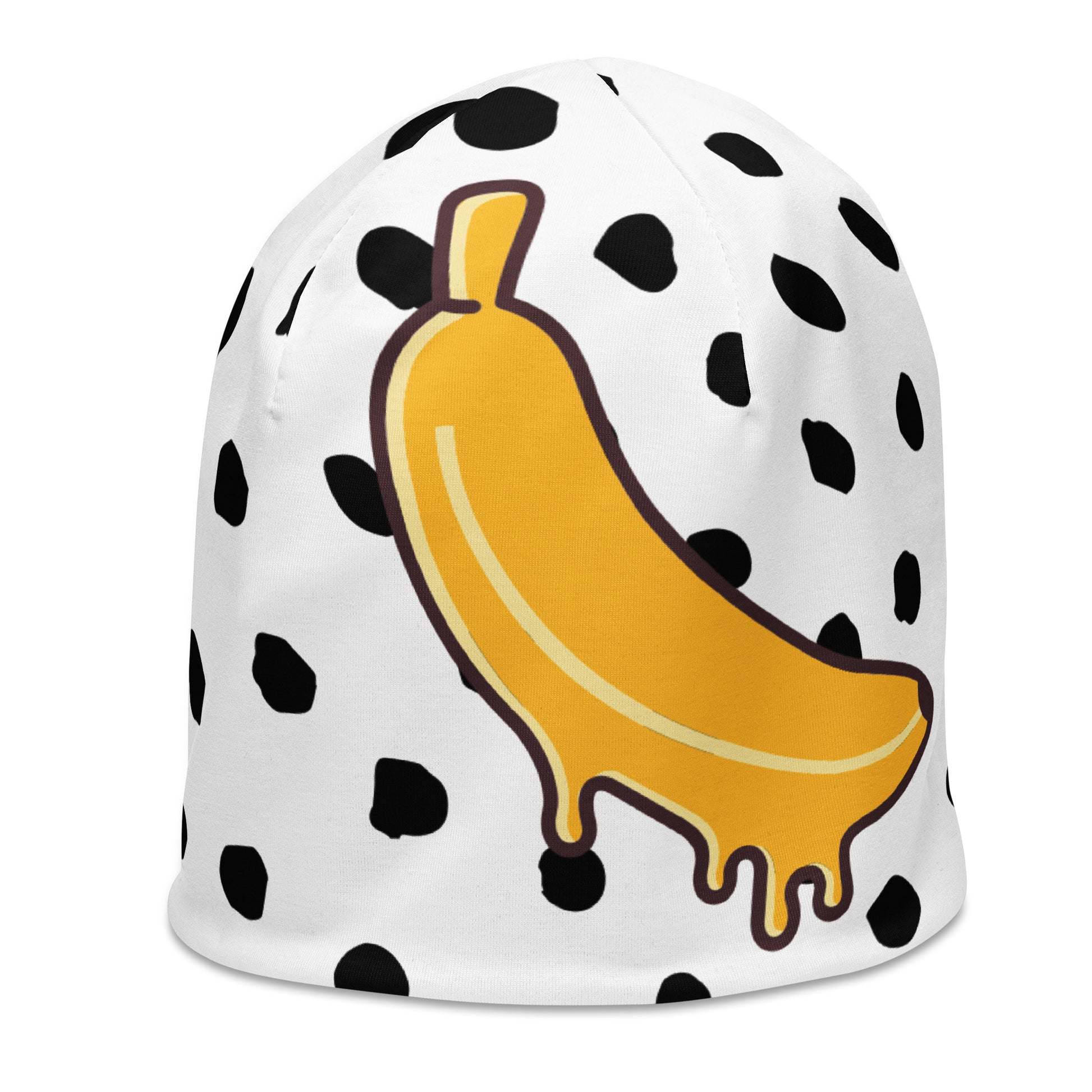 All-Over Print Beanie- OTS Melter Banana - offthespeed