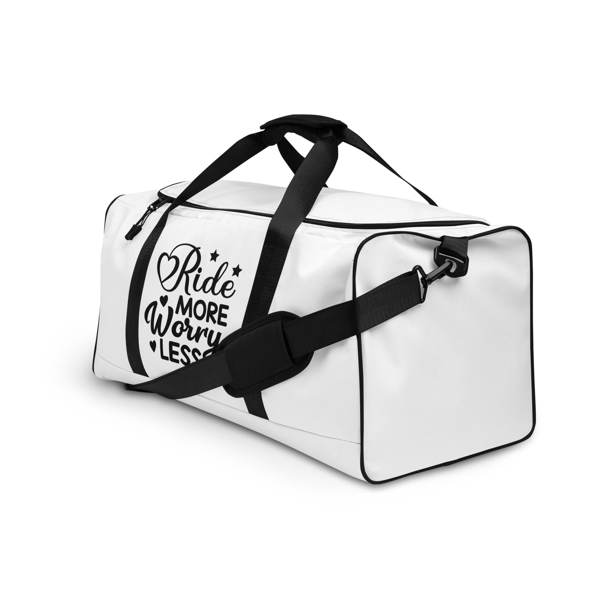 Duffle bag- Ride More Worry Less - offthespeed
