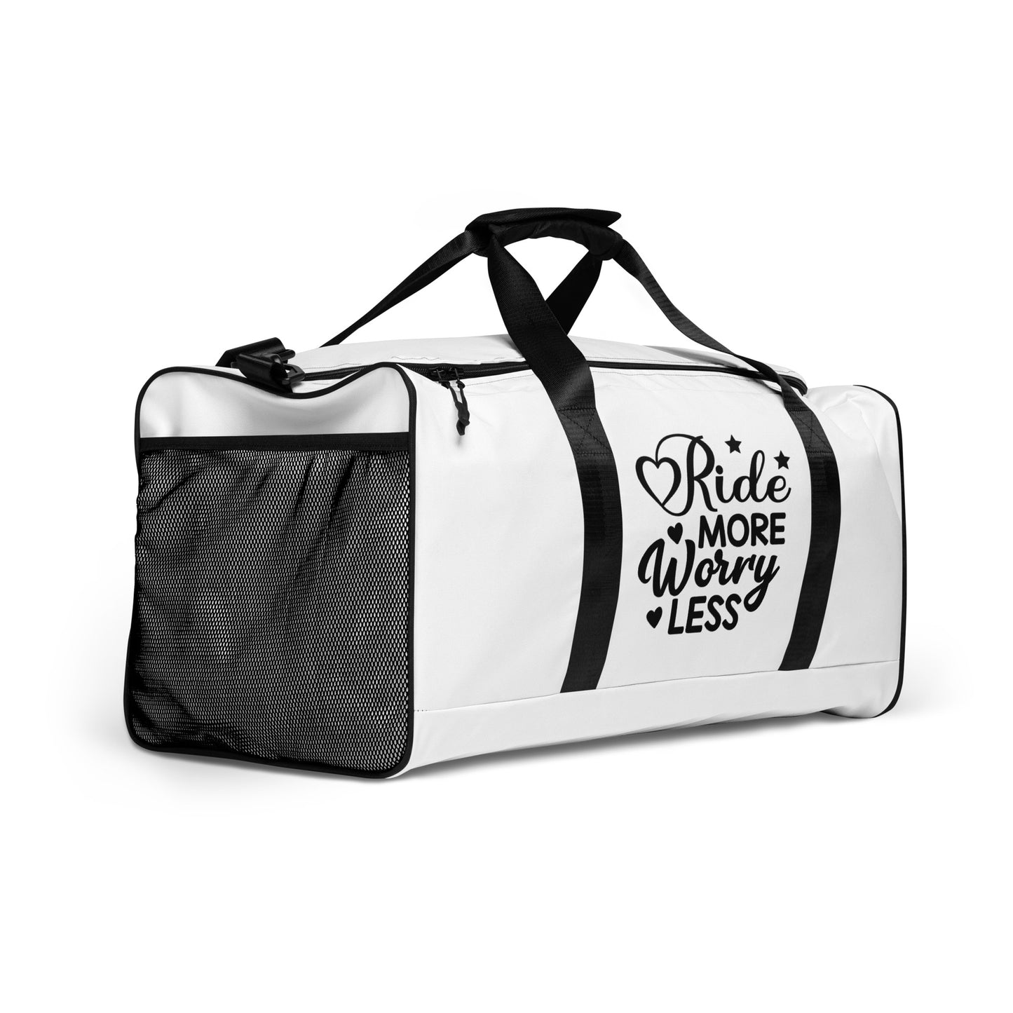 Duffle bag- Ride More Worry Less - offthespeed